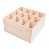 PlayBox: Fa ceruzatartó 12 rekesszel