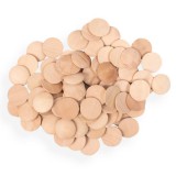 PlayBox: Fa gombok 25mm átmérővel 100db-os szett