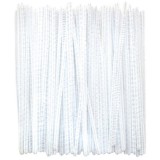 PlayBox: Fehér zsenília szálak 100db-os szett