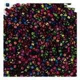 PlayBox: Fekete-neon betűs gyöngy szett 300db-os