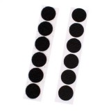 PlayBox: Fekete öntapadós tépőzár 20mm 12db-os szett