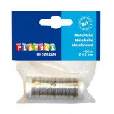 PlayBox: Fém kötöződrót ezüst színben 0,3mm 80m