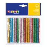 PlayBox: Glitteres ragasztópisztoly utántöltő szett 18db-os 7mm