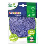 PlayBox: Go Green 5mm-es MIDI vasalható gyöngy 1000db-os lila színben