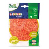 PlayBox: Go Green 5mm-es MIDI vasalható gyöngy 1000db-os narancssárga színben