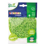 PlayBox: Go Green 5mm-es MIDI vasalható gyöngy 1000db-os világoszöld színben
