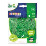 PlayBox: Go Green 5mm-es MIDI vasalható gyöngy 1000db-os zöld színben