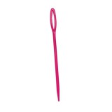 PlayBox: Műanyag rózsaszín kötőtű 100db-os 8cm-es