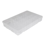 Playbox PlayBoc: Átlátszó állítható rekeszes tároló doboz 29,5x18,5x4,5cm