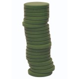PlayBox: Sötétzöld vízfesték korong 30mm 1db
