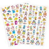 PlayBox: űrlényes és matricás matrica szett 154db-os