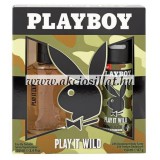 Playboy Play It Wild For Him Ajándékcsomag 100ml EDT+ 150ml Dezodor