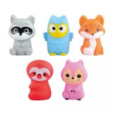 Playgo: Erdei állatok ujjbáb szett - 5 db