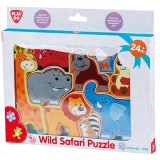 Playgo: Vadállatok formapuzzle
