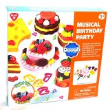 Playgo: Zenélő születésnapi party gyurma szett (8254) (play8254) - Gyurmák, slime