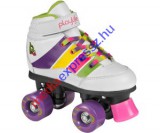Playlife Groove Kid's white/rainbow kétsoros görkorcsolya