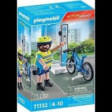 Playmobil 71732 Action Heroes - Biciklis rendőr (71732)