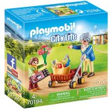 Playmobil: Bevásárlás nagyival (70194) (Play70194) - Játékfigurák