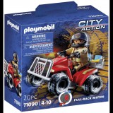 Playmobil® City Action Tűzoltó Speed Quad (71090) (PL71090) - Játékfigurák