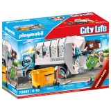 PLAYMOBIL City Life 70885 Szemetesautó villogó fénnyel