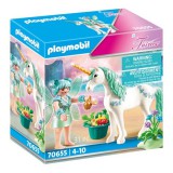 Playmobil: Egyszarvú etető tündérrel 70655