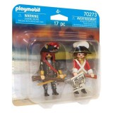Playmobil: Figurák - Kalózkapitány és brit katona 2-es figura szett (70273) (Play70273) - Játékfigurák