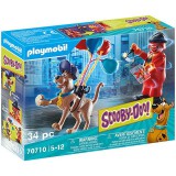 Playmobil: SCOOBY-DOO! Ghost Clown kaland (70710) (PLAYMOBIL70710) - Játékfigurák