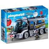 Playmobil: Speciális egység kamionja fénnyel és hanggal (9360) (play9360) - Játékfigurák
