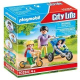 Playmobil: Városi élet - Anyuka gyerekekkel (70284) (Play70284) - Játékfigurák