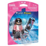 Playmobil: Városi élet - Snowboardos lány (70855) (PL70855) - Játékfigurák