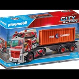 Playmobil: Városi forgatag - Kamion pótkocsival (70771) (Playmobil70771) - Játékfigurák