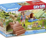 PlaymobilÂŽ City Life Kutyakiképzés ajándékszett (70676)