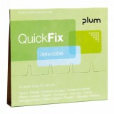Plum A/S Plum QuickFix kimutatható fémszálas ragtapasz 45 db-os