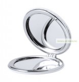 Plumiax zsebtükör, kerek nagyítós - 6,5 Ø x 0,9 cm