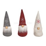 Plüss 7x20x7cm gnóm dekoráció (IRIS_301788)