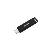 PNY 128GB Elite-X Type-C USB 3.2 Gen 1 Flash Drive Black P-FDI128ELTXC-GE