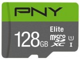 PNY 128GB microSDXC Elite Class 10 UHS-I V10 A1 + adapterrel P-SDU128V11100EL-GE