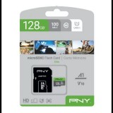 PNY Elite microSDXC 128GB, 100 MB/s, UHS-I U1 Class 10