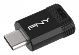 PNY Elite-X 128 GB USB C 3.2 Gen 1 (3.1 Gen 1) Fekete Pendrive