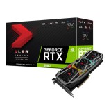 PNY GeForce RTX 3090 24GB XLR8 Gaming Revel EPIC-X RGB Triple Fan Edition videokártya (VCG309024TFXPPB) (VCG309024TFXPPB) - Videókártya