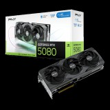 PNY GeForce RTX 5080 Triple Fan OC VGA (PCIE, 16 GB GDDR7, 256 bit, 3xDP+HDMI)