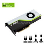 PNY NVIDIA Quadro RTX5000 GDDR6 with ECC 16GB 3072 CUDA PCI-E 3.0 x16, 4xDP+Virt (VCQRTX5000-PB)