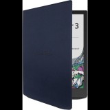 PocketBook Charge 7.8" E-Book olvasó Tok - Sötétkék (HN-QI-PU-743G-NB-WW)