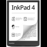 Pocketbook e-reader pb743g inkpad4 ezüst (7,8" e-ink,háttérvilágítás, 2x1ghz,32gb,2000mah,wifi, bt, msd) pb743g-u-ww