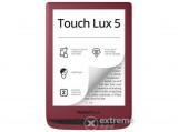 PocketBook PB628-P-WW Touch Lux 5 ebook olvasó, piros