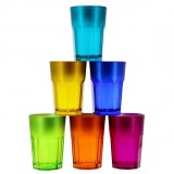 Pohár készlet Colors Medina 6 x 3,8 dl Ingyenes szállítással