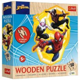 Pókember akcióban 50db-os fa puzzle - Trefl