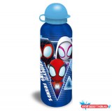 Pókember Blue Web alumínium kulacs ívókupakkal 500 ml