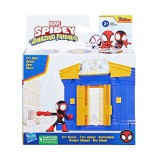 Pókember: Póki és csodálatos barátai - Városi Bank Miles Morales figurával - Hasbro