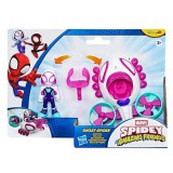 Póki és csodálatos barátai: Ghost-Spider figura Copter járművel - Hasbro